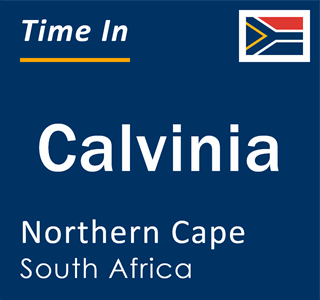 Current local time in Calvinia, Northern Cape, South Africa