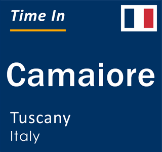 Current local time in Camaiore, Tuscany, Italy