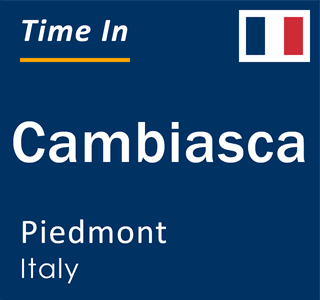 Current local time in Cambiasca, Piedmont, Italy