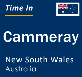 Current local time in Cammeray, New South Wales, Australia