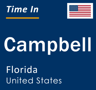 Current local time in Campbell, Florida, United States