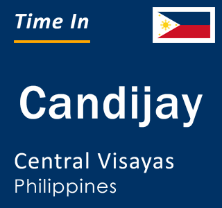 Current local time in Candijay, Central Visayas, Philippines