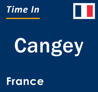 Current local time in Cangey, France