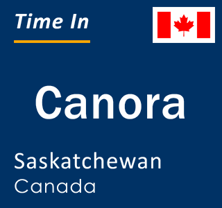 Current local time in Canora, Saskatchewan, Canada