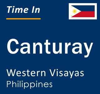 Current local time in Canturay, Western Visayas, Philippines