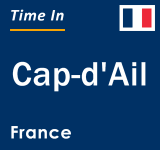 Current local time in Cap-d'Ail, France