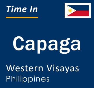 Current local time in Capaga, Western Visayas, Philippines