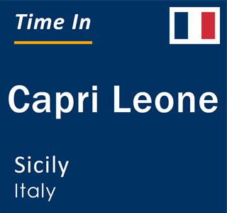 Current local time in Capri Leone, Sicily, Italy