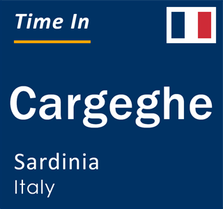 Current local time in Cargeghe, Sardinia, Italy