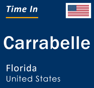 Current local time in Carrabelle, Florida, United States