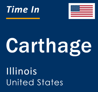 Current local time in Carthage, Illinois, United States