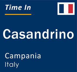 Current local time in Casandrino, Campania, Italy