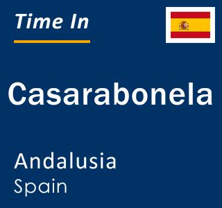 Current local time in Casarabonela, Andalusia, Spain