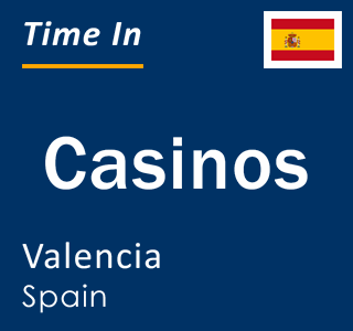 Current local time in Casinos, Valencia, Spain