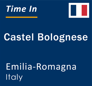 Current local time in Castel Bolognese, Emilia-Romagna, Italy