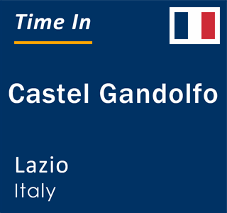 Current local time in Castel Gandolfo, Lazio, Italy