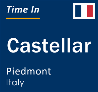 Current local time in Castellar, Piedmont, Italy