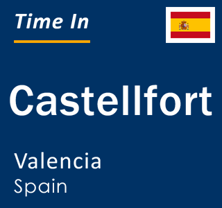 Current local time in Castellfort, Valencia, Spain