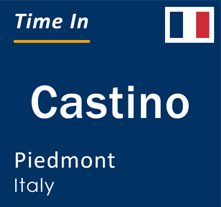 Current local time in Castino, Piedmont, Italy