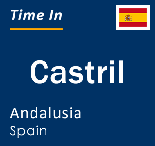 Current local time in Castril, Andalusia, Spain