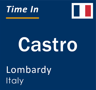 Current local time in Castro, Lombardy, Italy