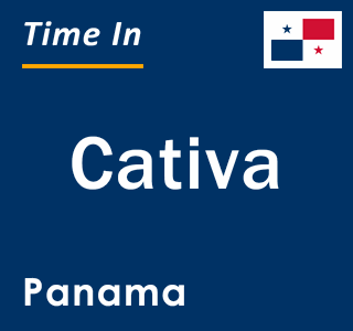 Current local time in Cativa, Panama