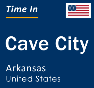 Current local time in Cave City, Arkansas, United States