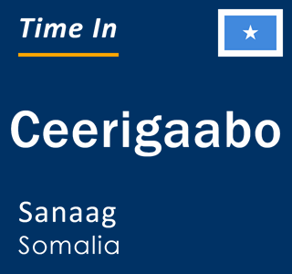 Current local time in Ceerigaabo, Sanaag, Somalia