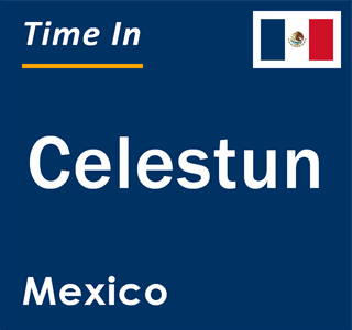 Current local time in Celestun, Mexico