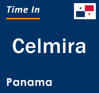 Current local time in Celmira, Panama