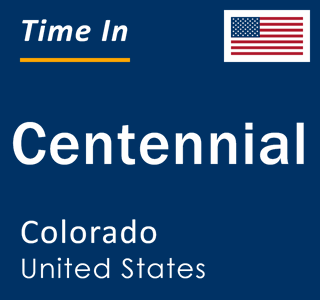 Current local time in Centennial, Colorado, United States