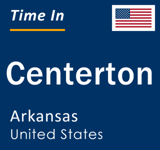 Current local time in Centerton, Arkansas, United States