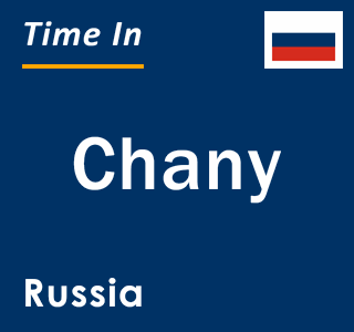 Current local time in Chany, Russia