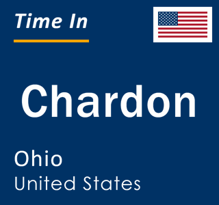 Current local time in Chardon, Ohio, United States