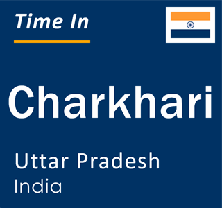 Current local time in Charkhari, Uttar Pradesh, India