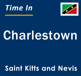 Current local time in Charlestown, Saint Kitts and Nevis