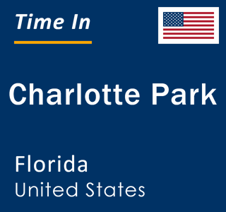 Current local time in Charlotte Park, Florida, United States