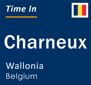 Current local time in Charneux, Wallonia, Belgium