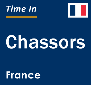 Current local time in Chassors, France