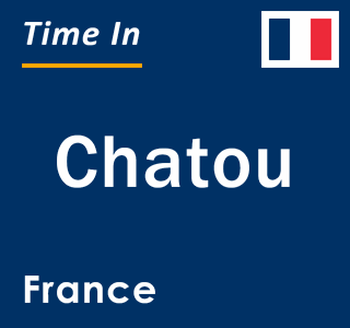 Current local time in Chatou, France