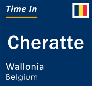 Current local time in Cheratte, Wallonia, Belgium