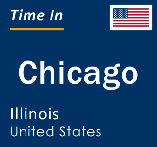 Current local time in Chicago, Illinois, United States