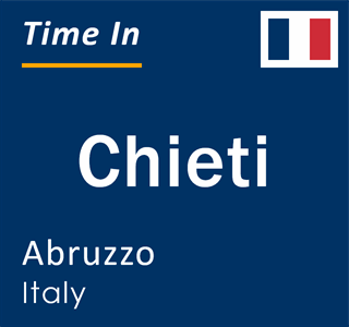 Current local time in Chieti, Abruzzo, Italy