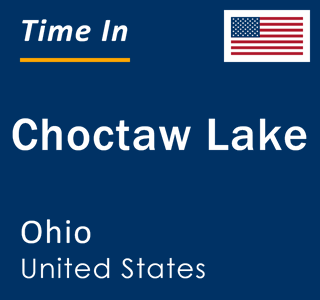 Current local time in Choctaw Lake, Ohio, United States