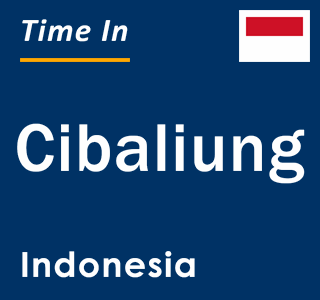 Current local time in Cibaliung, Indonesia