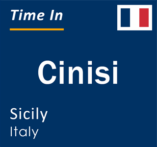 Current local time in Cinisi, Sicily, Italy