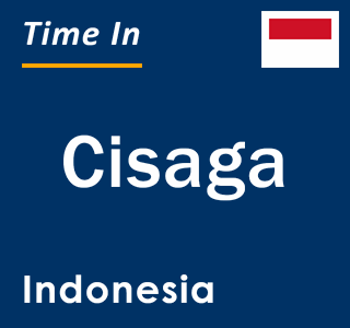 Current local time in Cisaga, Indonesia