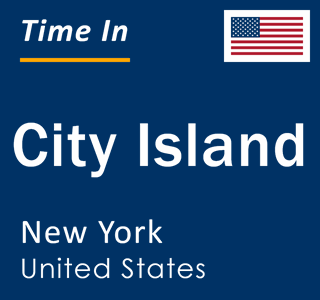 Current local time in City Island, New York, United States