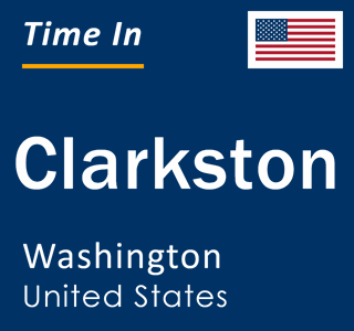 Current local time in Clarkston, Washington, United States