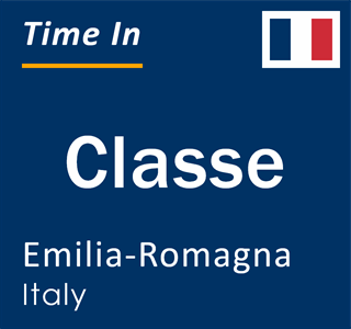 Current local time in Classe, Emilia-Romagna, Italy